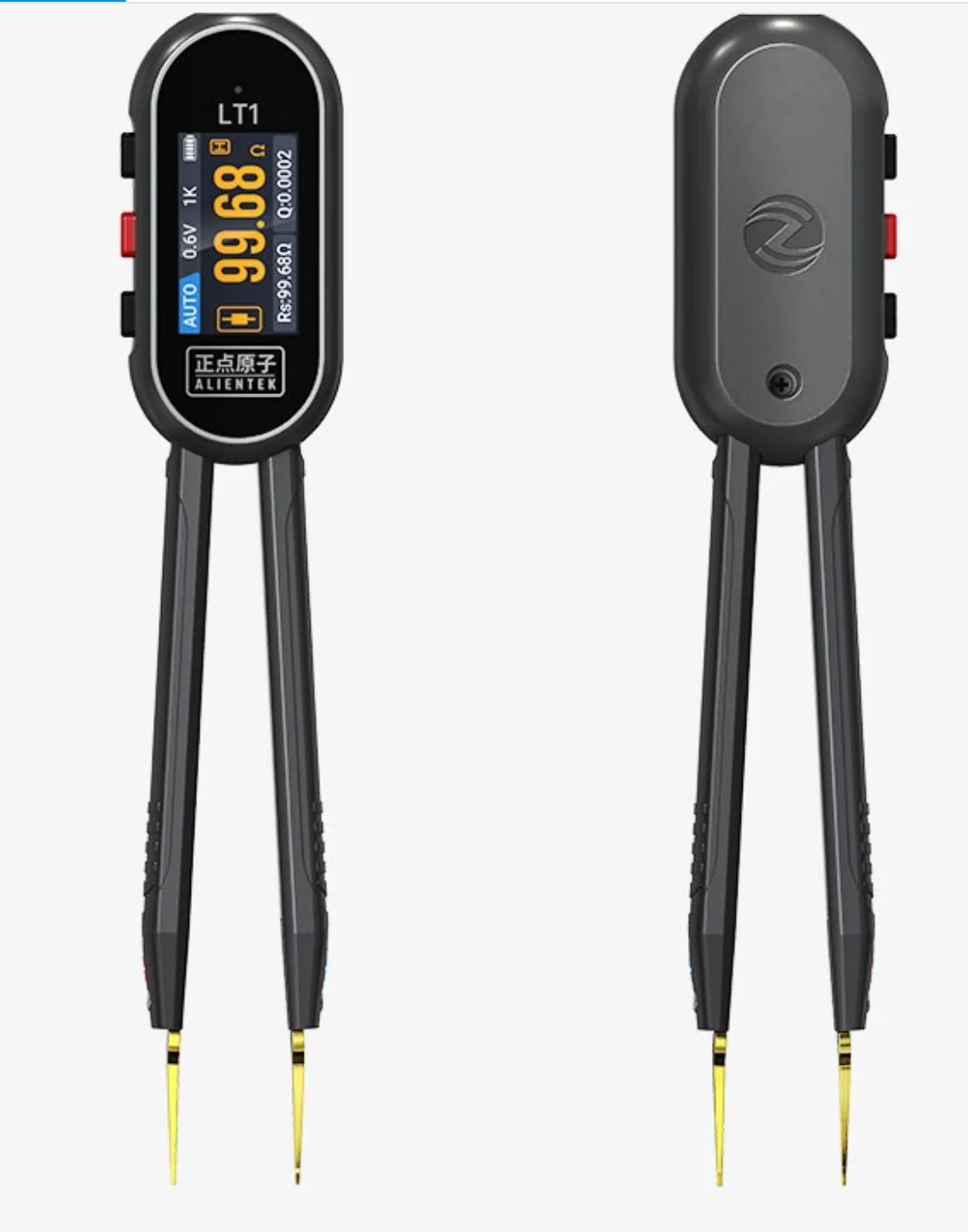 Intelligent Digital LCR Bridge Tweezers LT1 Precision Measurement Tool for Electronic Components