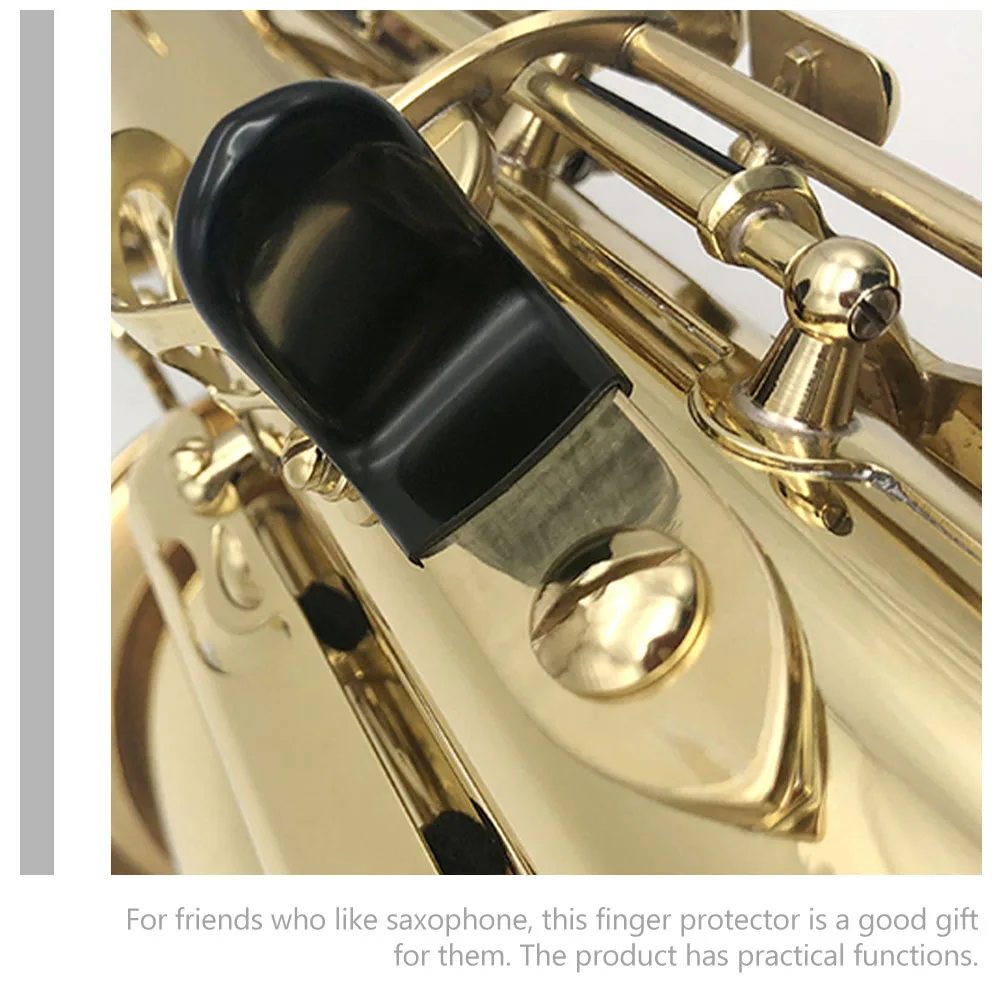 

Saxophone Hand Holder Finger Rest Pad Thumb Hook Cushion Protector Part Rubber Cover Instruments Accessory Support Accessories