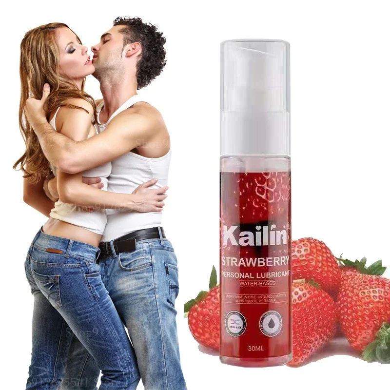 Edible Lubricant Strawberry Flavor For Water Based Lubricant Oil Body Massage Gel