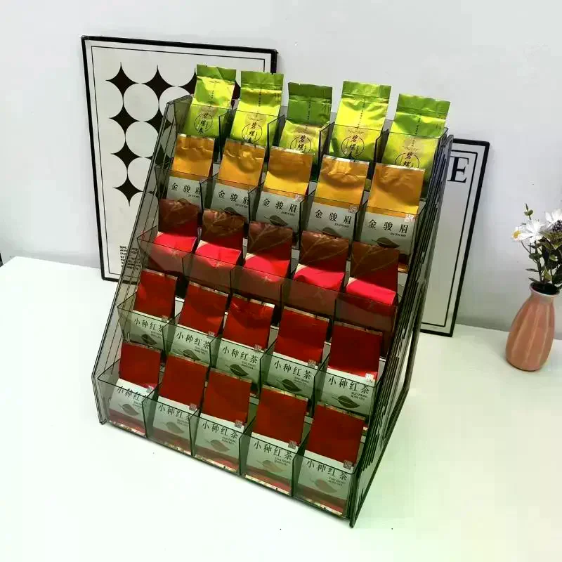 /&/3/4/5 Tier Large-Capacity Acrylic Desk Divider Watercolor Pencil Organizer Stationery Store Storage Rack Marker Pencil Holder