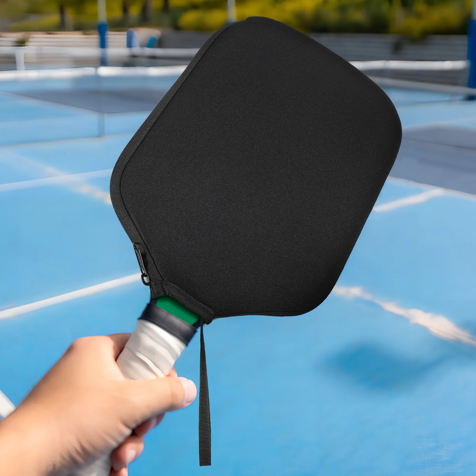 

2 Pcs Racket Cover Beach Tennis Sleeve Paddle Storage Bag Pickle Pickball Rubber Sleeves Pickracket Protective