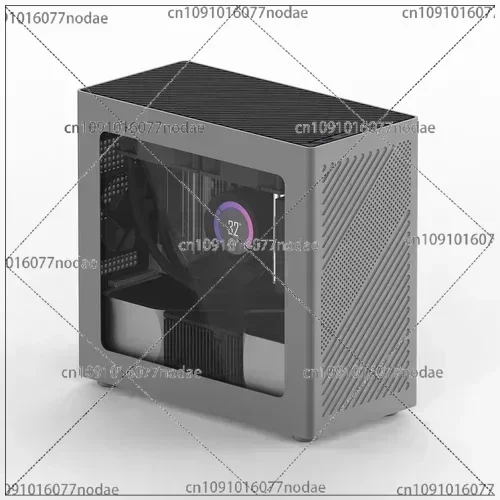 Directly Inserted Into Water-Cooled ITX Computer New COOJ Z18 Side Transparent MATX Aluminum Alloy Integrated Molding