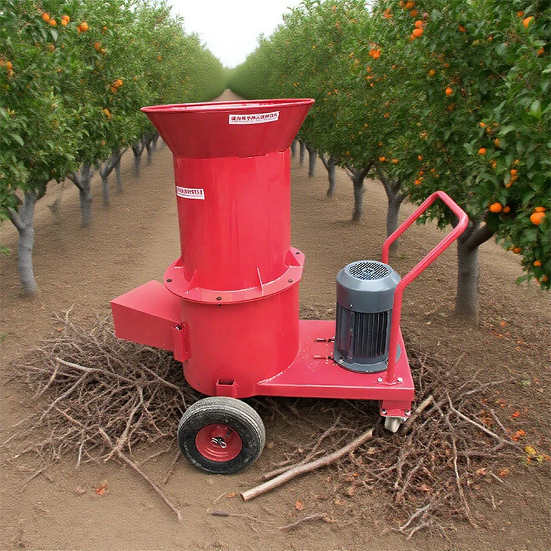 عالية الكفاءة المهنية حديقة الخشب التقطيع التقطيع فرع كسارة نشارة الخشب آلة التسليم السريع فرع التقطيع