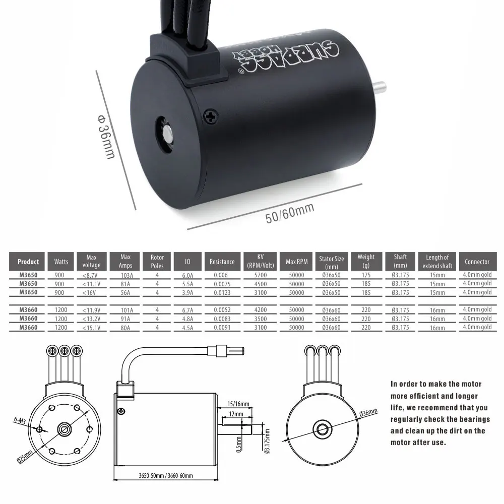 OVERTREFFEN HOBBY RC M24/28/540/36 Motor M35A/45A/60A ESC Voor 1/10 1/12 1/14 1/16 1/18 RC Auto Boot