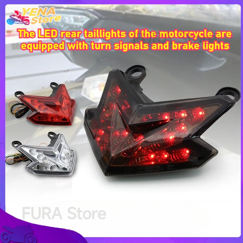 

Suitable for kawasaki Z800 taillight 13-14 model 12V brake turn signal taillight LED motorcycle parts