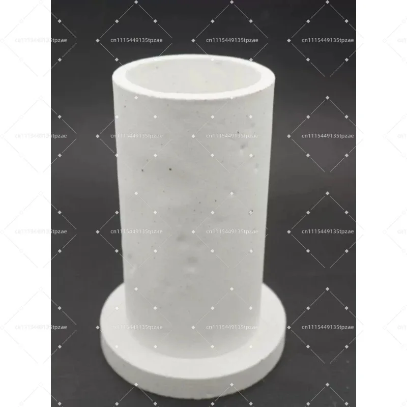 1PC Ceramic T-Flange Insulation Sleeve, Alumina Zirconia Ceramic Tube for Oven Heating Pipe, ID 22.5/38/40/45mm