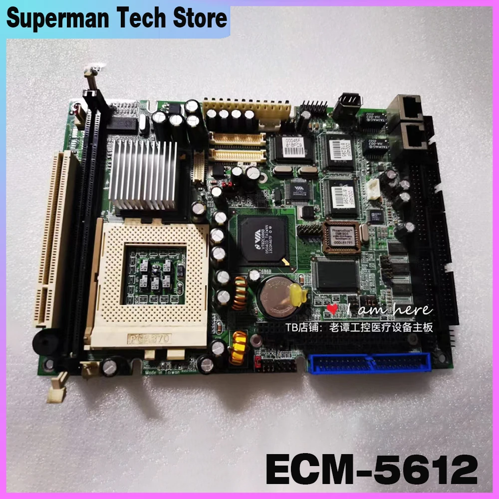 

ECM-5612 Rev.A13 Industrial motherboard Original ECM-5612 Dual network ports without CPU