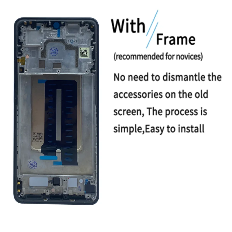 Imagem -06 - Lcd Display Touch Screen Digitizer Assembly Peças de Reposição 6.67 Amoled Xiaomi Poco x6 Pro 2311drk48g 2311drk48i