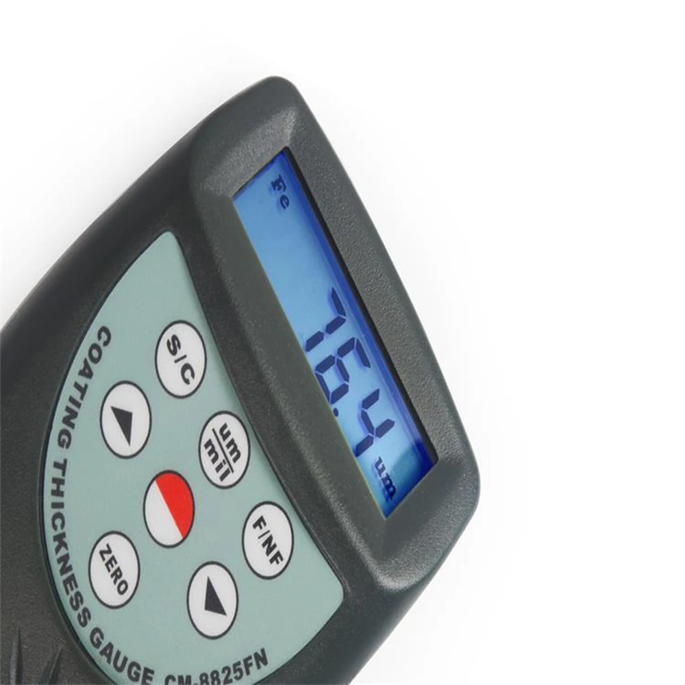 CM-8825FN Digital Display Coating Thickness Gauge High Precision 0~1250µm Iron And Aluminum Based Paint Coating Thickness Gauge