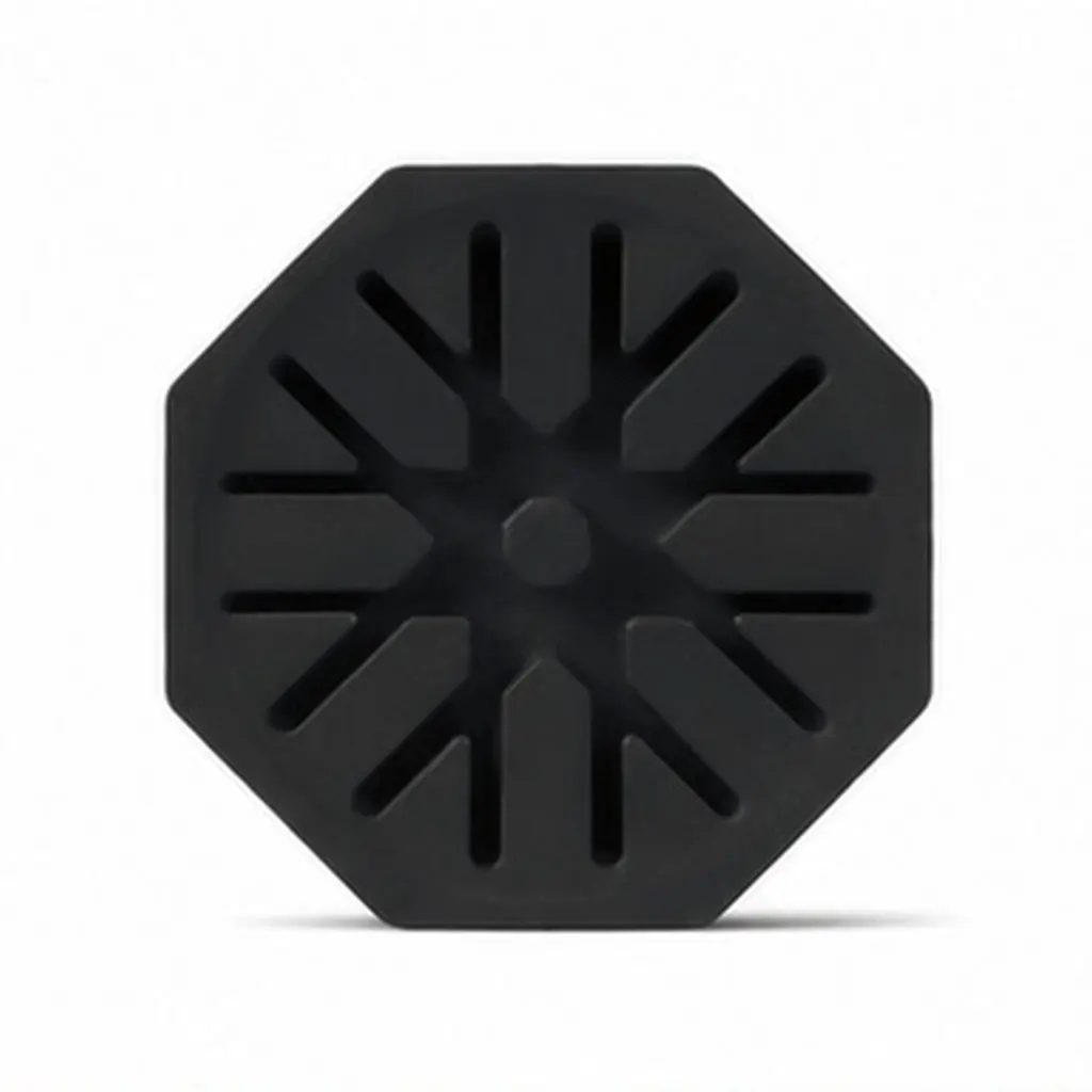 Silicone Coffee Filter Holder Stand for Espresso Machine – Grid Design Counter Storage Base for Coffee Bar