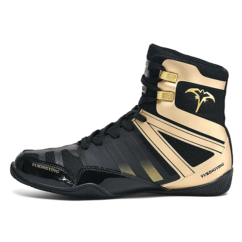 

2026 Best Selling Gym Training Sneaker Men Anti Slip Boxing Sports Shoes For Man Rubber Sole Mens Wrestling Sneakers