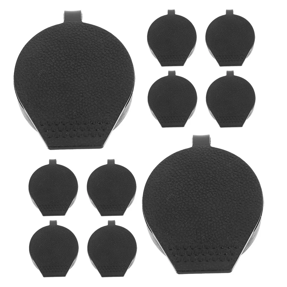 10Pcs Waterproof Switch Lock Dust Covers Plastic Caps for Distribution Boxes Outdoor Door Lock Protection Keyhole Cover