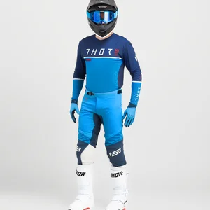 Preto ouro thor mx 2025 fh conjunto de equipamentos motocross prime pro mx conjunto camisa da bicicleta da sujeira roupas terno corrida da motocicleta 6 principais vendas camisola yamaha moto - №1