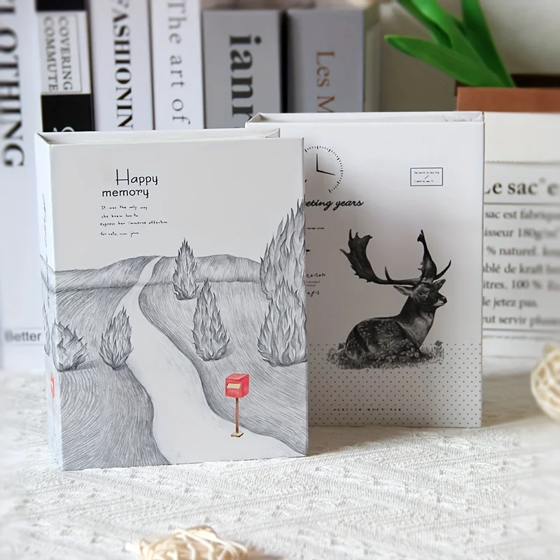 Schlankes, minimalistisches 6-Zoll-Fotoalbum – fasst 100 Bilder, perfekt für Heimdekoration und Geschenke