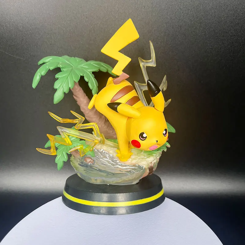 novo-lancamento-pokemon-anime-fofo-pichu-pikachu-e-raichu-versao-batalha-figura-de-acao-gk-pvc-estatua-de-jogo-modelo-colecionavel-brinquedos-para-criancas-presentes-12cm