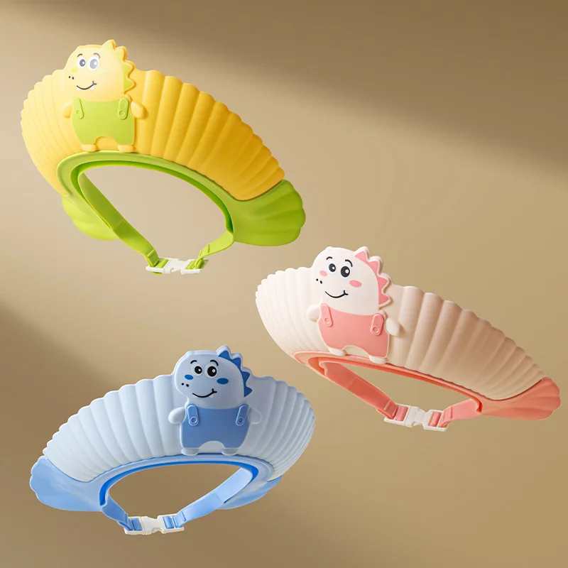 

Children's Hair Washing Cap Water Blocking Cap Baby Hair Washing Waterproof Ear Protection Shower Caps Comfortable and Non Slip