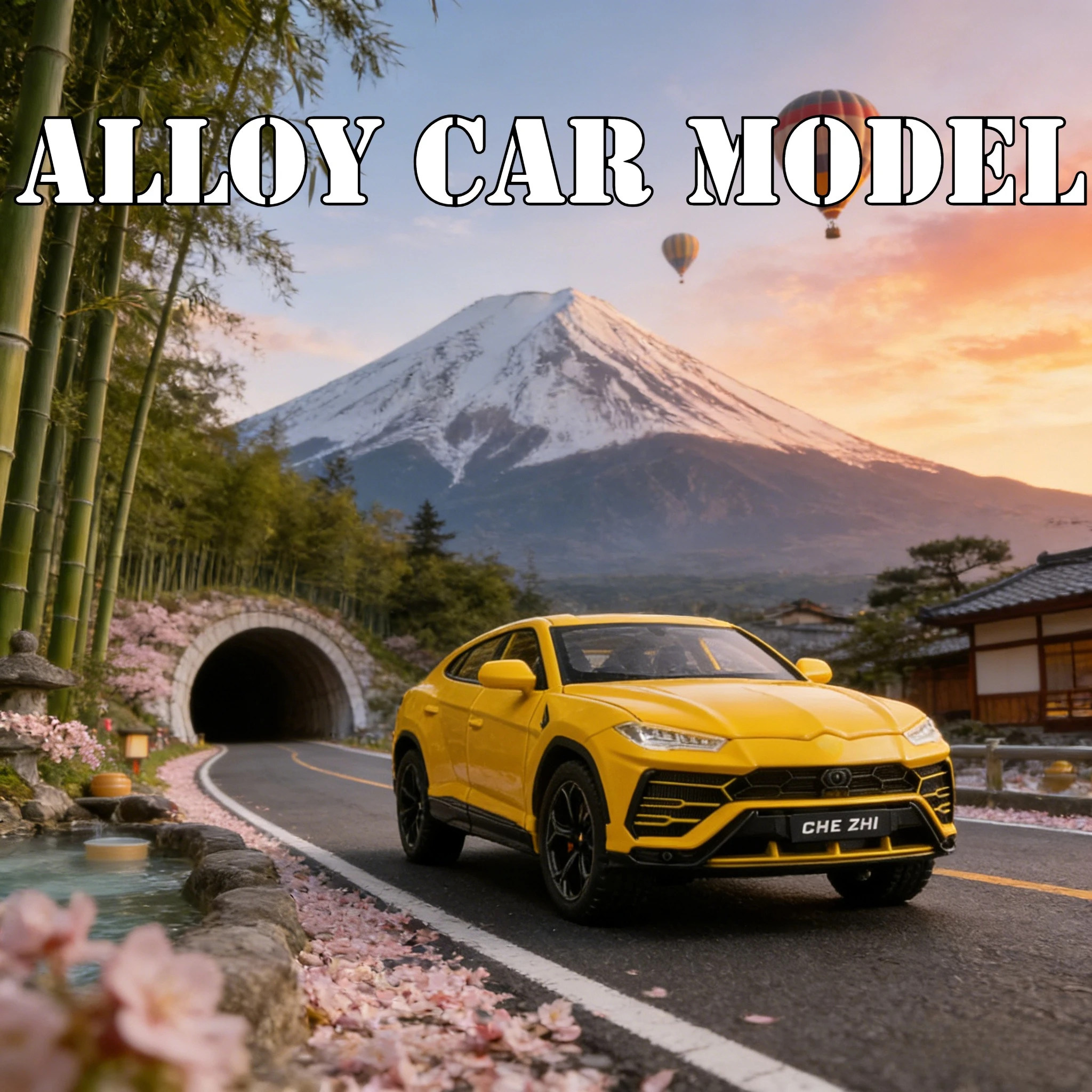 

1:24 LamborghiniURUS модель автомобиля из сплава, игрушечный автомобиль, акустооптическая откатная дверь и багажник на капоте, можно открыть, детские собранные подарки
