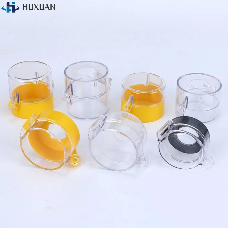 Anti-Missing Elevator Emergency Stop 22mm Push Button Switch Protective Cover Protective Cover Accessory Round Warning Ring
