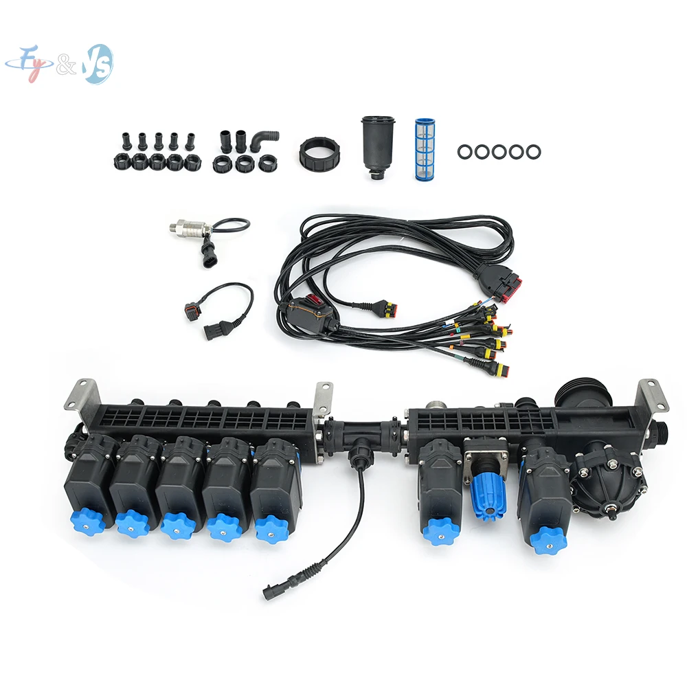 

5-Way Precision Spray Control System,Automatic Variable Spray System–Pressure Regulation for Pesticide Quantitative Spraying