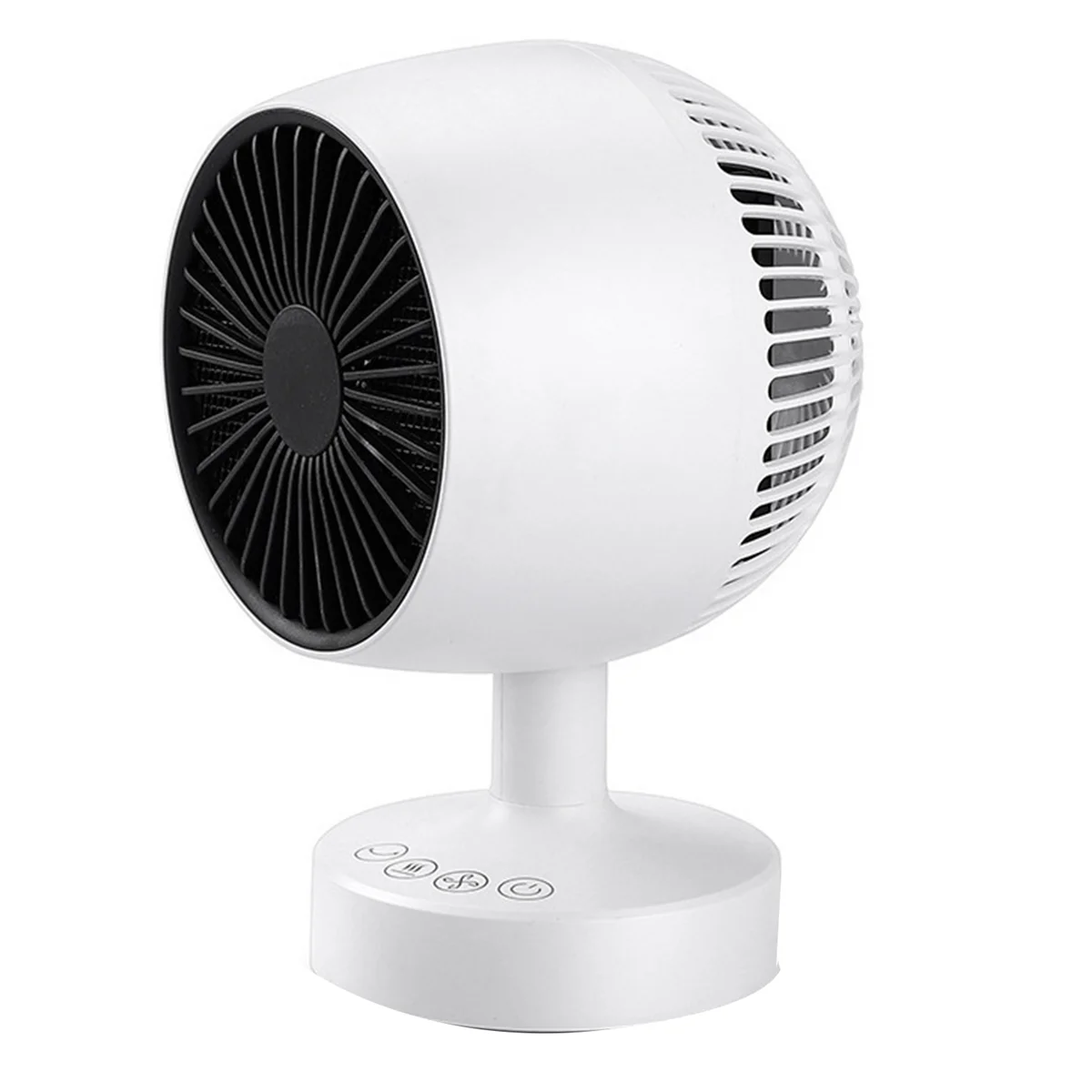 Мини-обогреватель AA96, космический обогреватель, настольный обогреватель 500 Вт для офиса, 160 г. °   Боковая автоматическая качающаяся 3 передачи, регулируемая, керамическая вилка PTC европейского стандарта