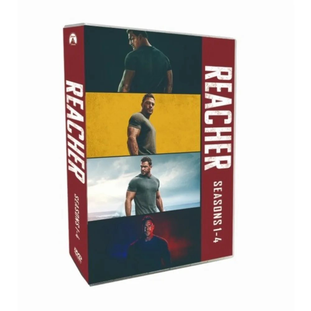 Original US TV Series Reacher Season 1-3 Collection, 12DVD, English Audio