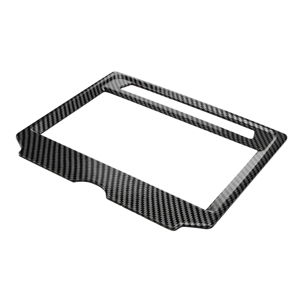 

Central Control Navigation Screen Trim Carbon Fiber Pattern Decorative Panel Compatible with Polaris Slingshot SL LE R 2020-2024