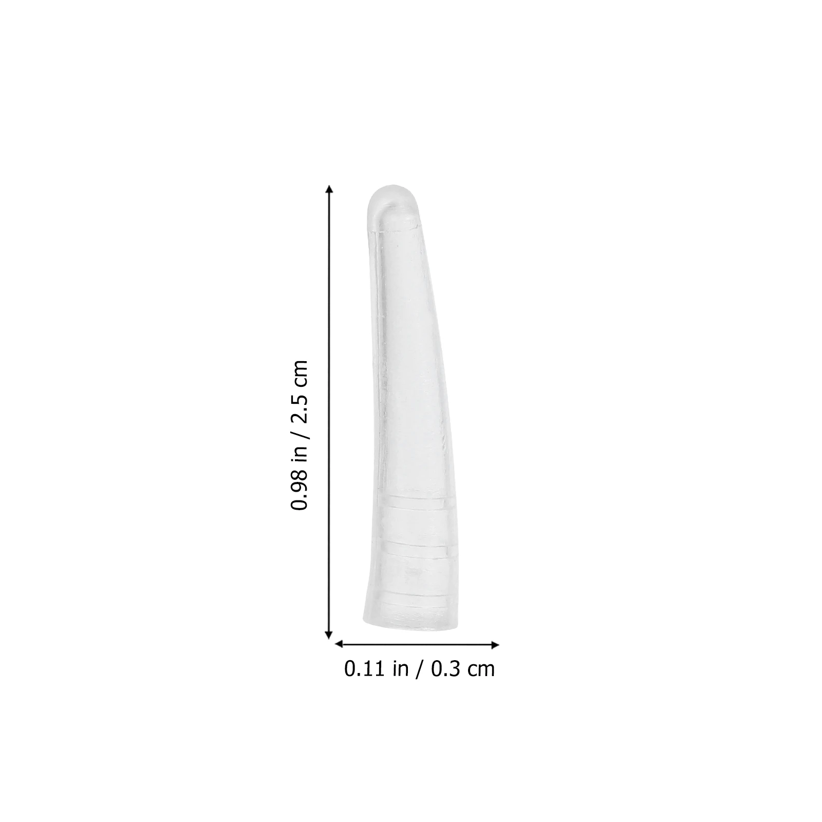 100 pezzi punte di copertura per pinzette custodia protettiva in silicone morbido per ciglia chuck pinza manicure pedicure strumento accessori di sicurezza