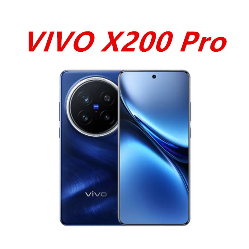 هاتف محمول Vivo X200 Pro كاميرا 200.0 ميجابكسل 90 وات شحن 6.78 AMOLED 120 هرتز بطارية 6000 مللي أمبير أندرويد 15.0 الأبعاد 9400