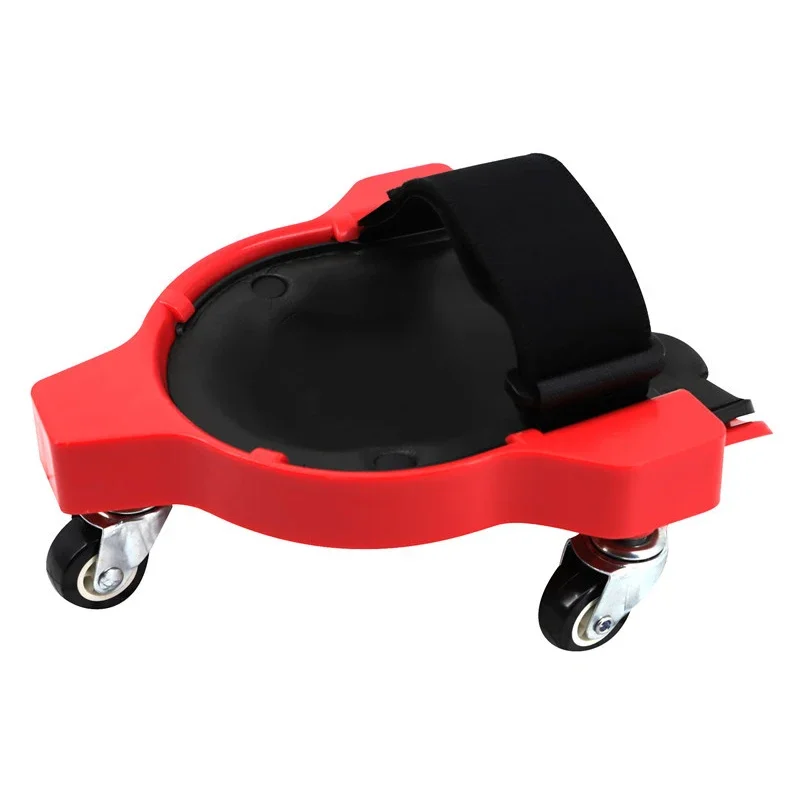 Bantalan Pelindung Lutut Bergulir dengan Roda Terpasang Bantalan Busa Platform Penyangga Roda Universal Bantalan Lutut