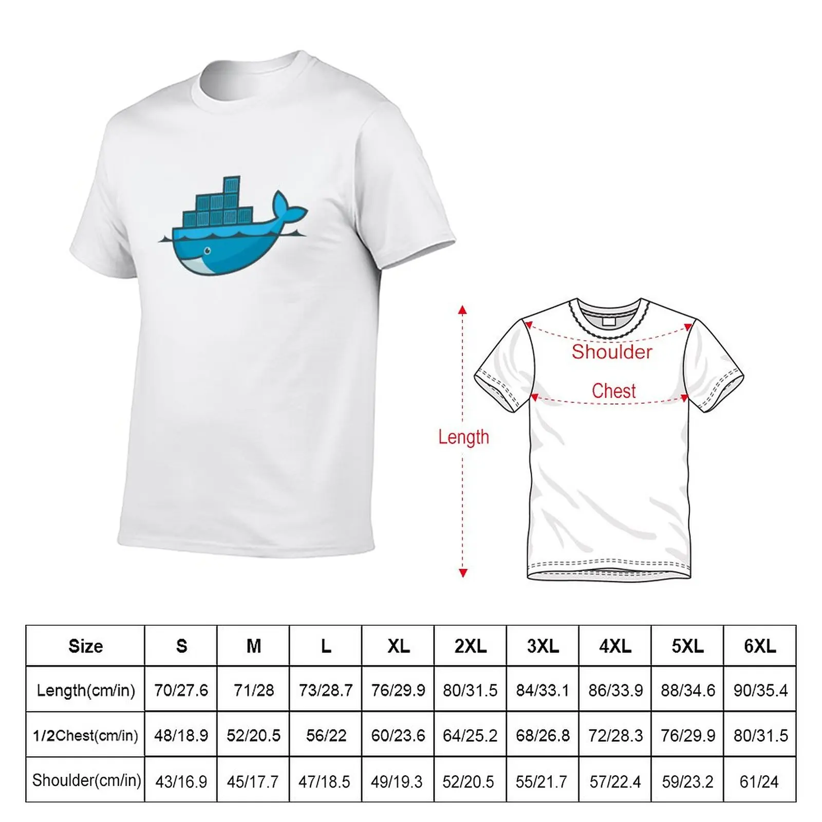 New DOCKER T-Shirt korean fashion black t shirt T-shirt short plain t shirts men