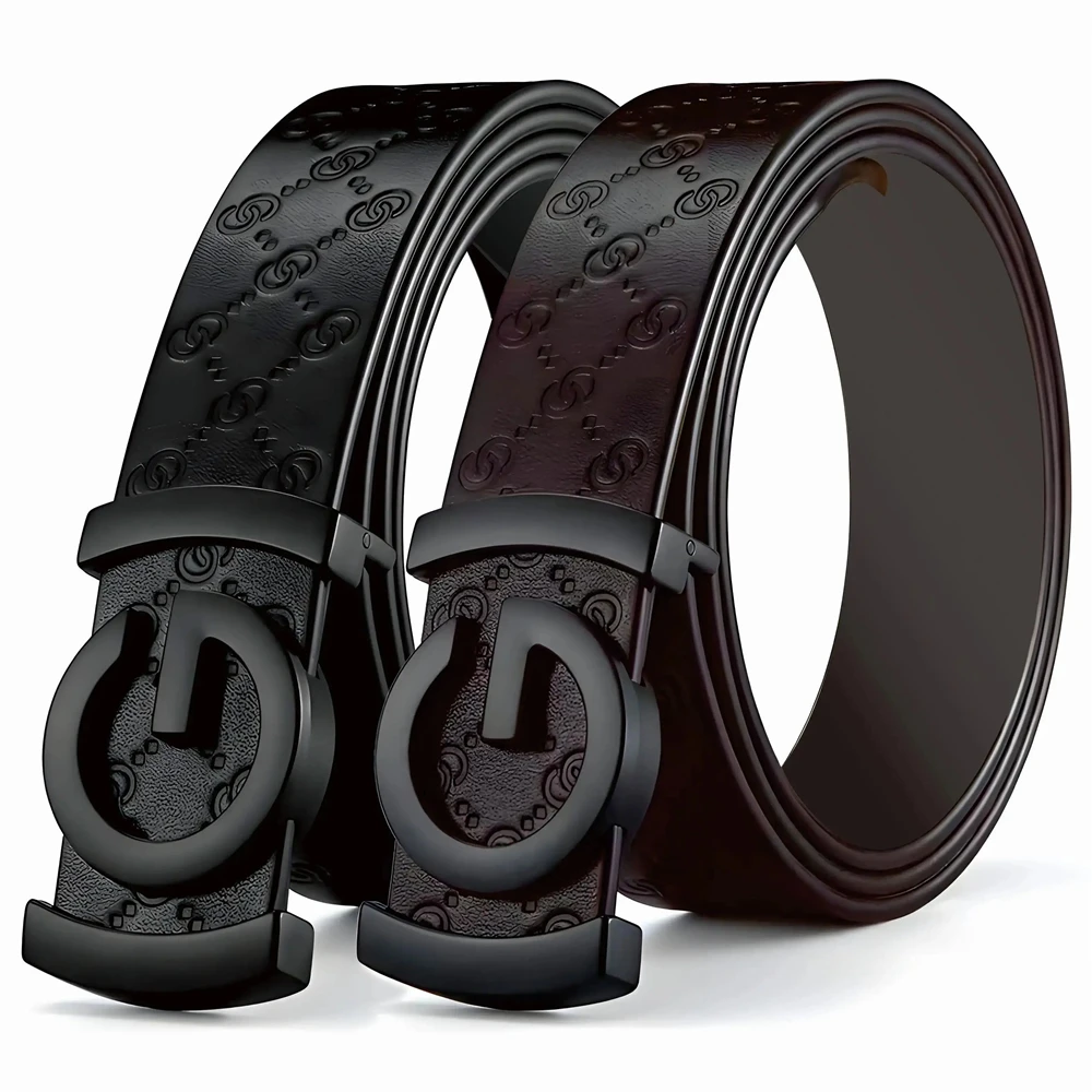 

Top Quality Real Leather Belt Men Luxury Brand Designer famous Belts for men Jeans Strap Male business Metal g Buckle belt