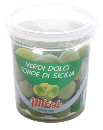 Oliwki zielone Olive Verdi Giganti Grecia 200g - Miccio