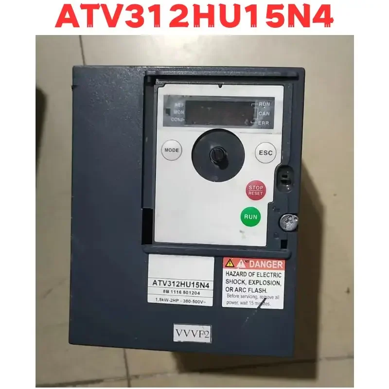

Second-hand ATV312HU15N4 Inverter Tested OK