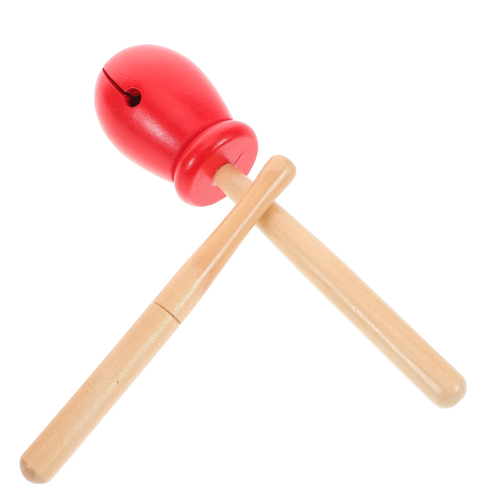

1 set 1 Set Handheld Wooden Percussion Clapper Traditional Chinese Wood Block Instrument Bells Musical Training Rhythm Practice