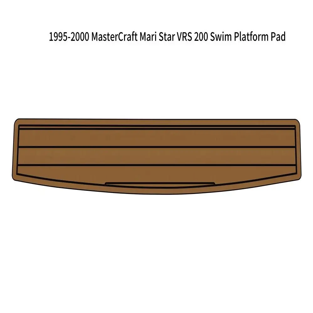 

1995-2000 MasterCraft Mari Star VRS 200 Swim Platform Pad Boat EVA Foam Teak Floor SeaDek Gatorstep Style Self Adhesive ct17