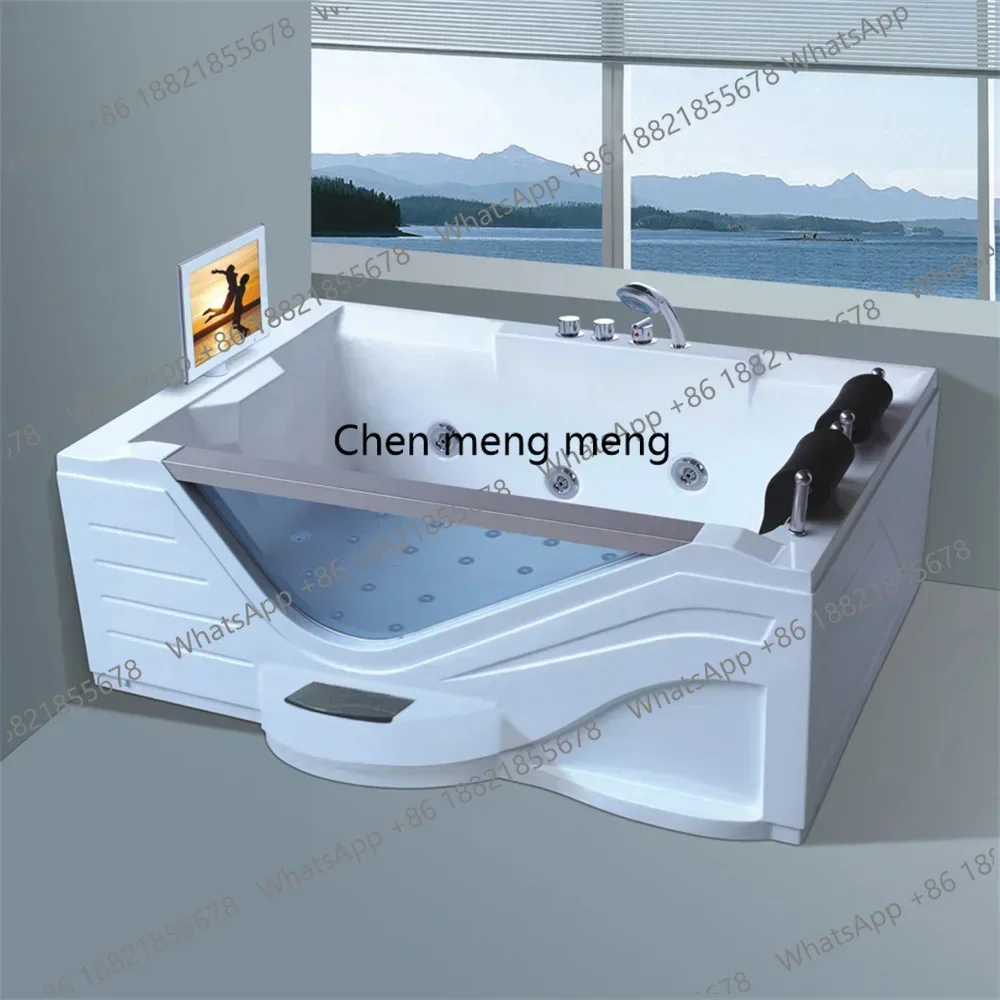 

RR Modern Factory Directly Acrylic Massage Floor Standing Bathtub