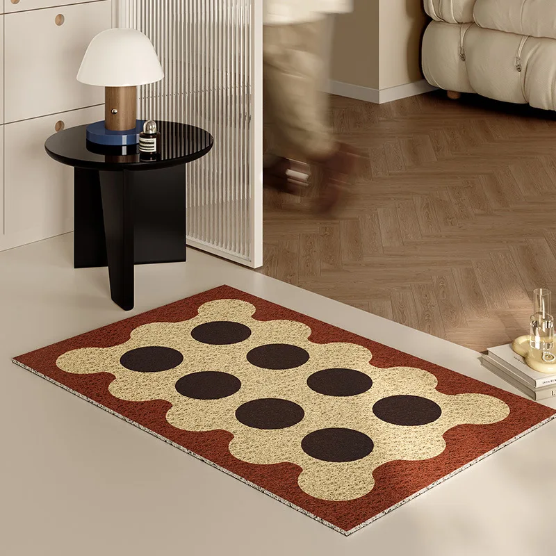 Door Mat Rustic Floor Mats Floor Entry Doormat Traps Dirt Well Door Mat Retro Floor Mat