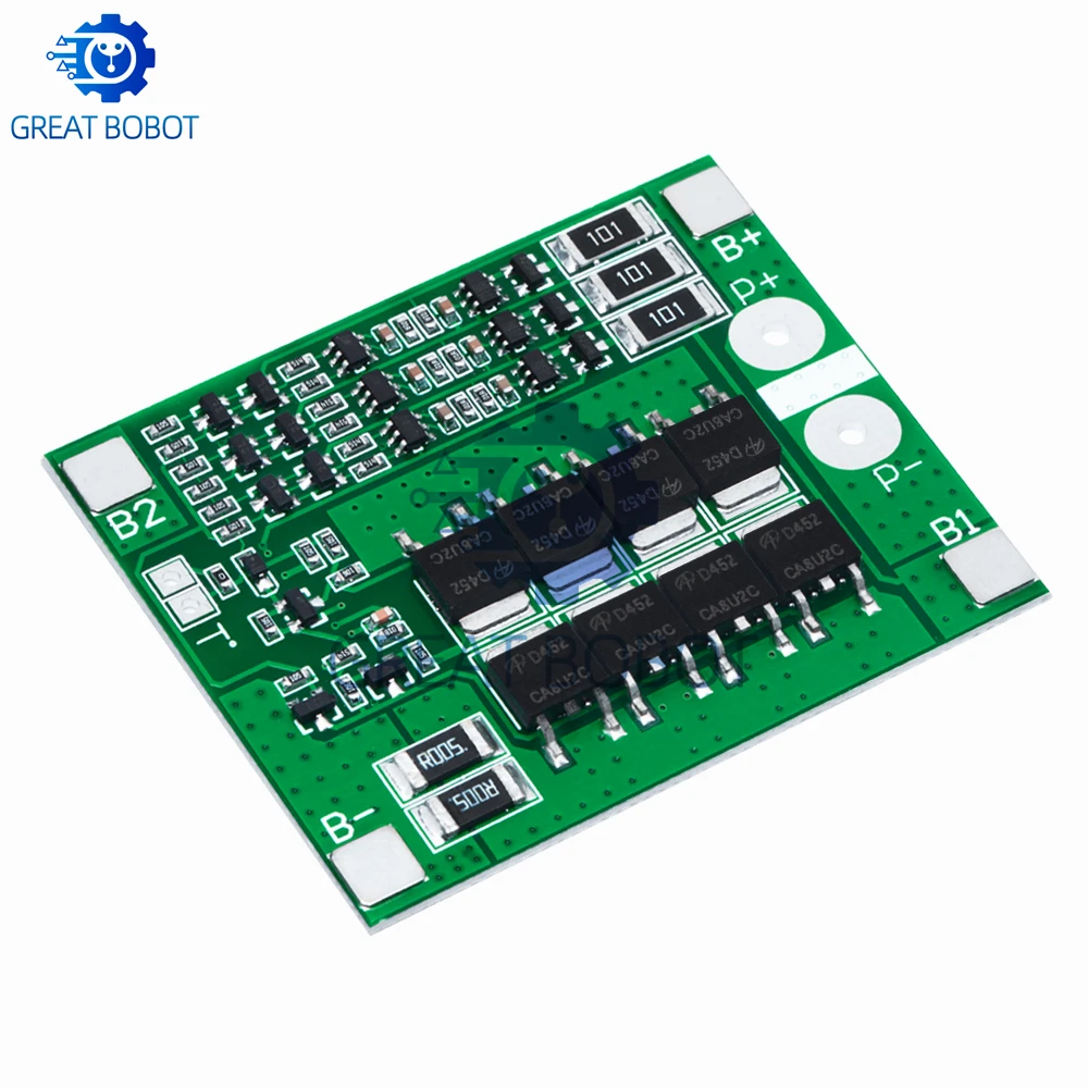 BS 1PCS  3S 25A lipo lithium Polymer BMS/PCM/PCB battery protection board for 3 Packs 18650 Li-ion Battery Cell