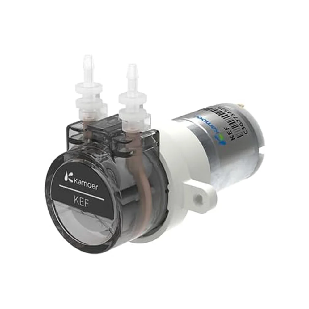 

Micro Peristaltic Pump 12V DC KEF Low Flow Liquid Dosing Pump DIY for Analytical Lab 3mm ID×5mm OD 85ml/min