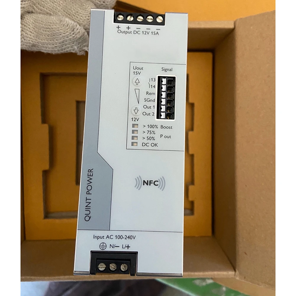 QUINT4-PS/1AC/12DC/15 2904608 QUINT POWER 12VDC/15A Switching Power Supply