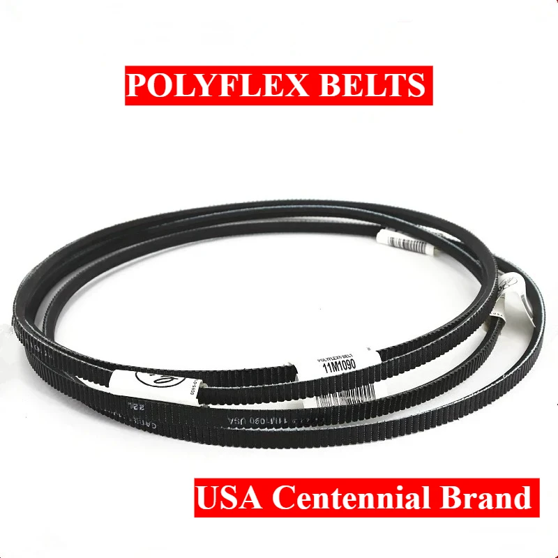11M825 11M850 11M875 11M900 11M925 POLYFLEX BELTS Sander Motor 3d Printer Tools Variator Lathe Polyurethane Wide Angle Band