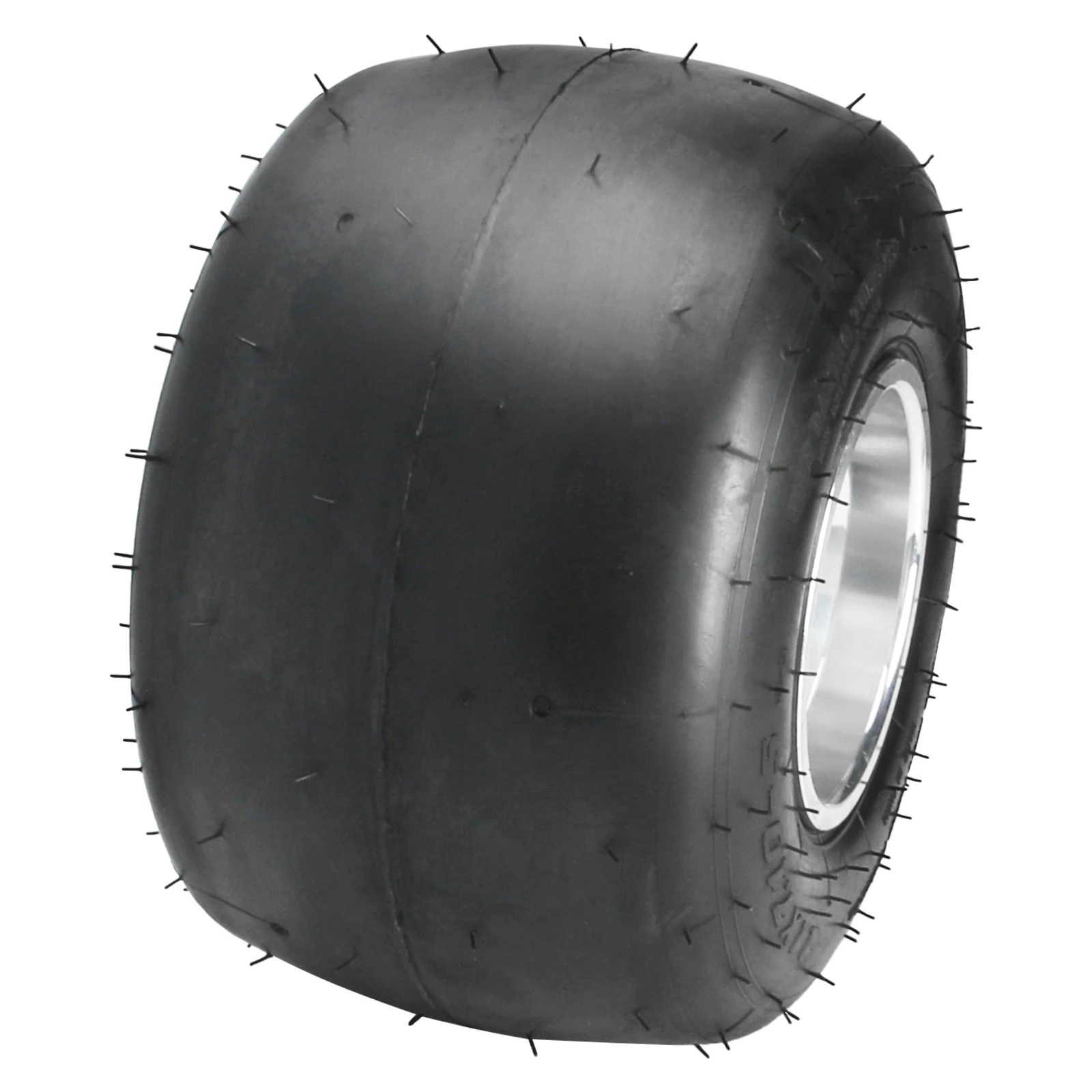 2PCS 레이싱 고카트 5인치 리어 11x7.10-5 휠 슬릭 타이어 드리프트 트라이크