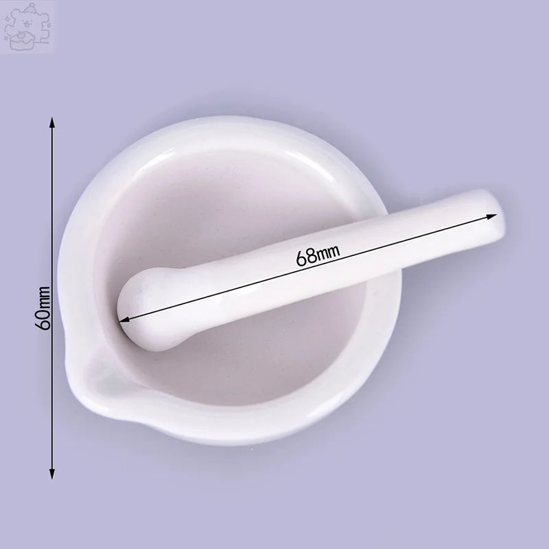 Handheld Mini Chinese Style Ceramics Spice Mill Grinder Kitchen Mortar And Pestle Tools Kit