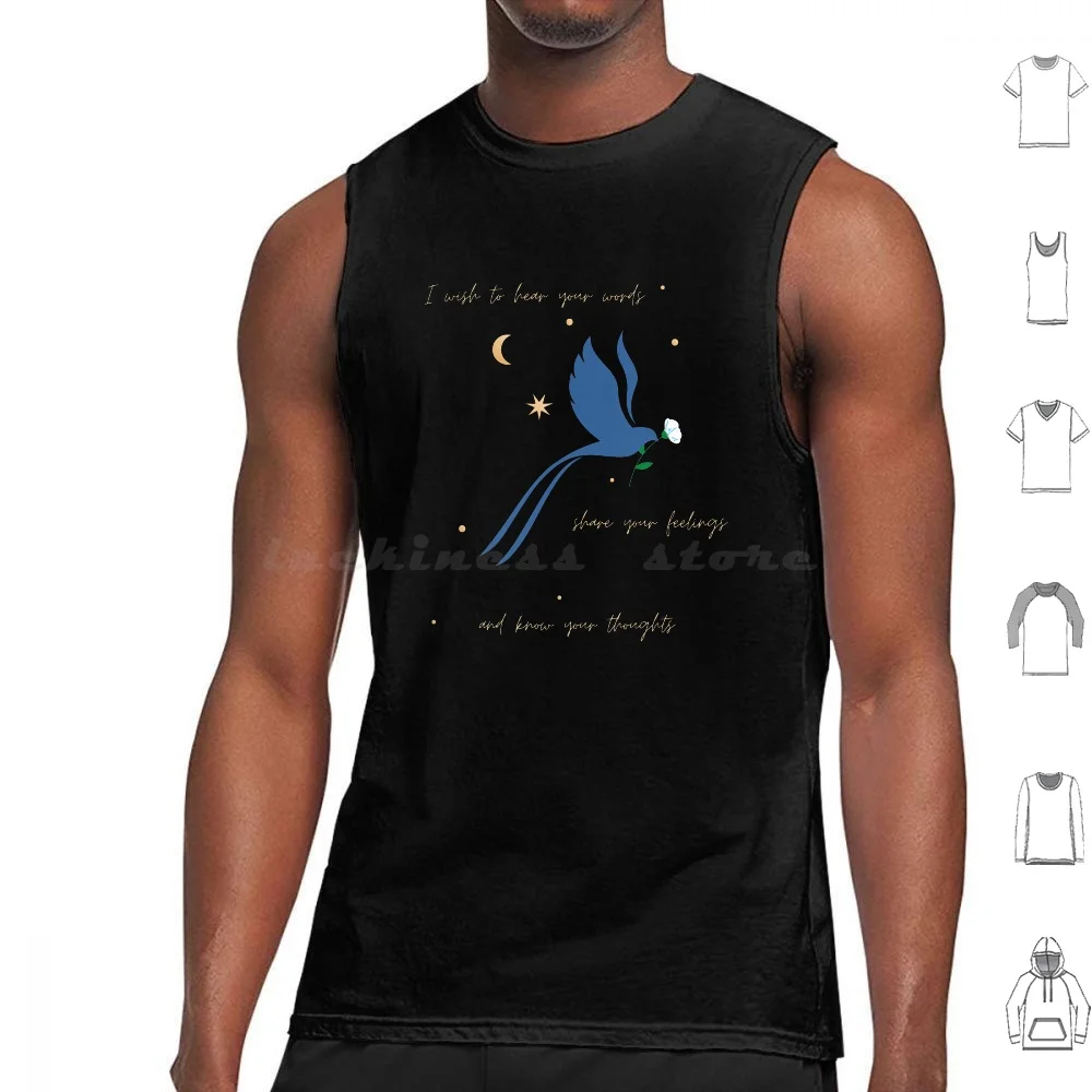 Ffxiv Meteion Start Bird Tank Tops Print Cotton Ffxiv Ff14 Final Fantasy Xiv Final Fantasy 14
