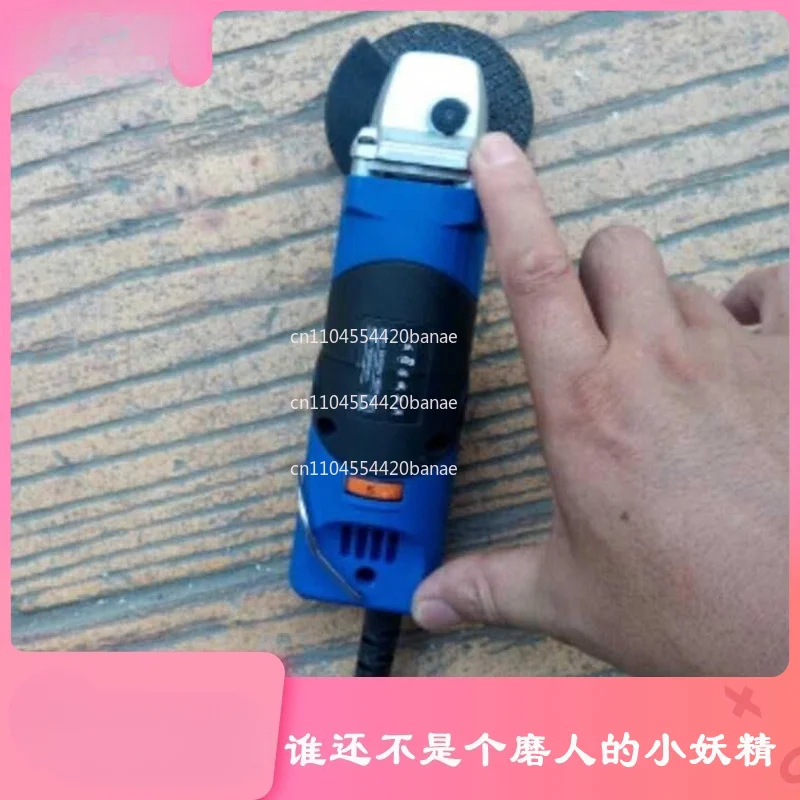 Angle grinder miniature small portable adjustable speed multi-function cutting machine grinding beautiful seam polishing machine