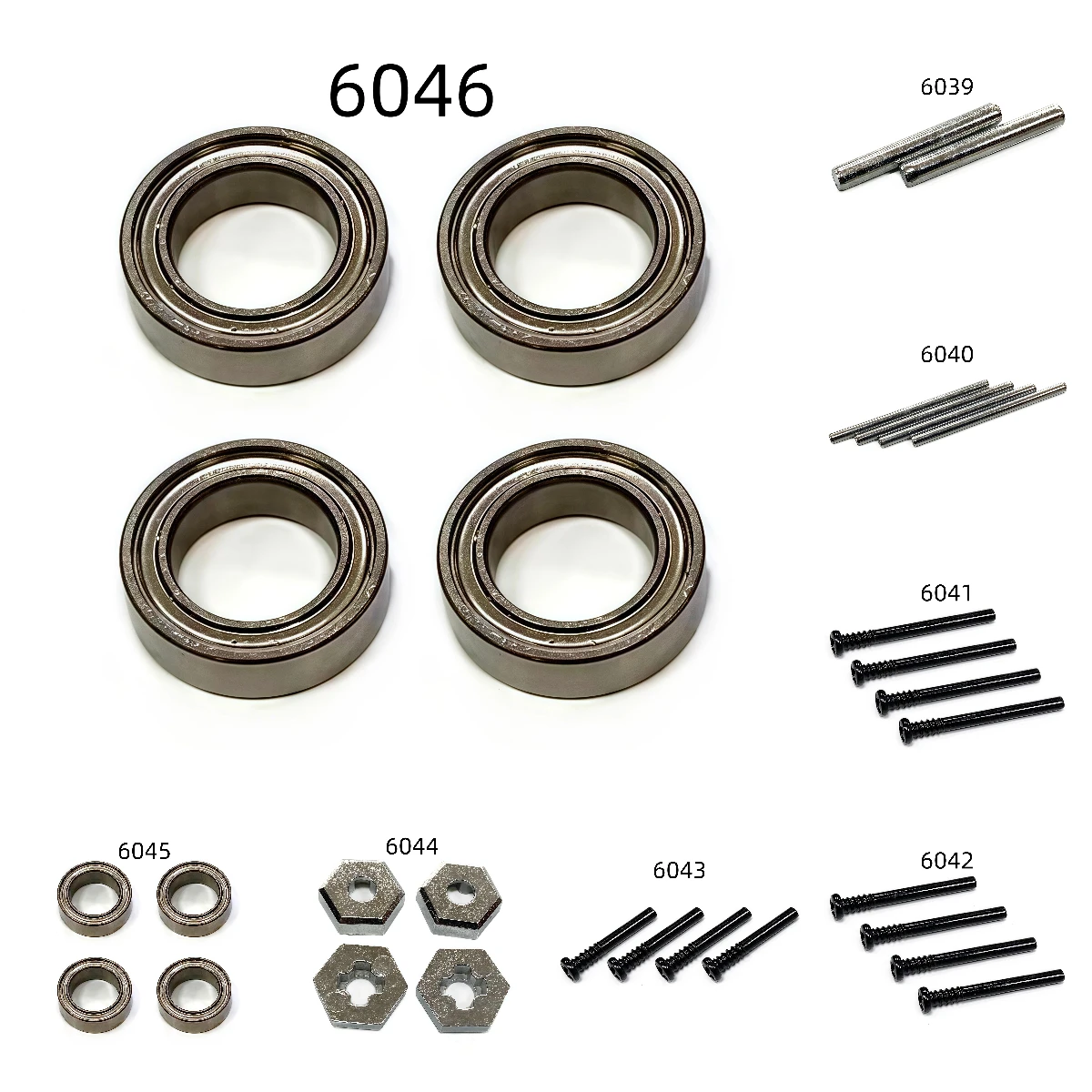 JJRC Q132/Q141 1/16 RC Car Spare & Upgrade Parts (Chassis, Arms, Motor Sink) view 5