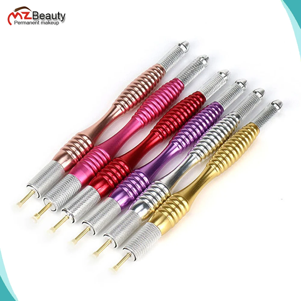 

Multi-function Tebori Microblading Pen Line Eyebrow Tattoo Supplies Permanent Makeup Campass Type Manual Eccentric Tools Needles