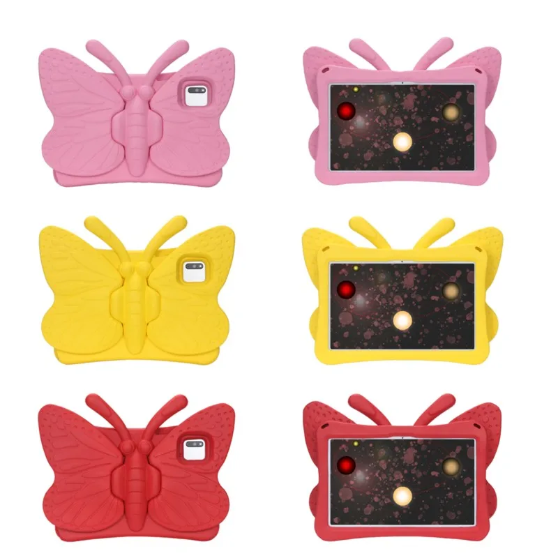 

butterfly Kids Case for huawei matepad pro 11 SE 10.1 Pro 10.8 Stand Covers Shockproof EVA for Honor Pad V6 V7
