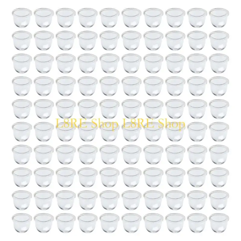 L8RE 10/100pcs прозрачные топливы насосы насосы карбюратор масла пузырька лампочки лампочки лампочки