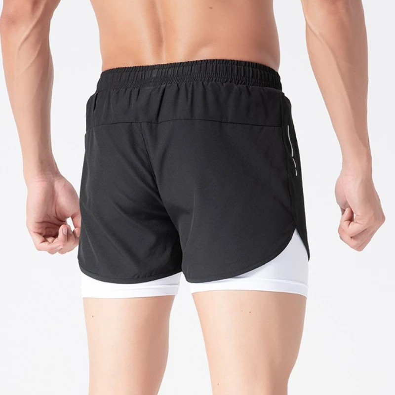 2025 Training Men Running Shorts Sports Jogging Fitness Breathable Sportswear Quick Dry Mens Gym Men Shorts Sport Gym Short